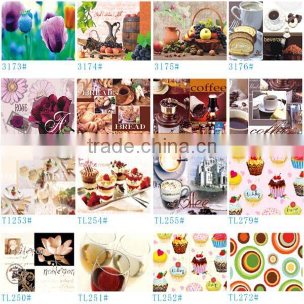 cheap food grade square plastic serving trays large