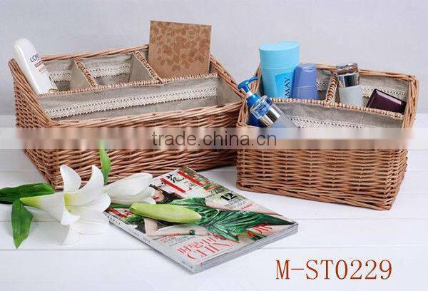 willow handmade disposable white wicker tray