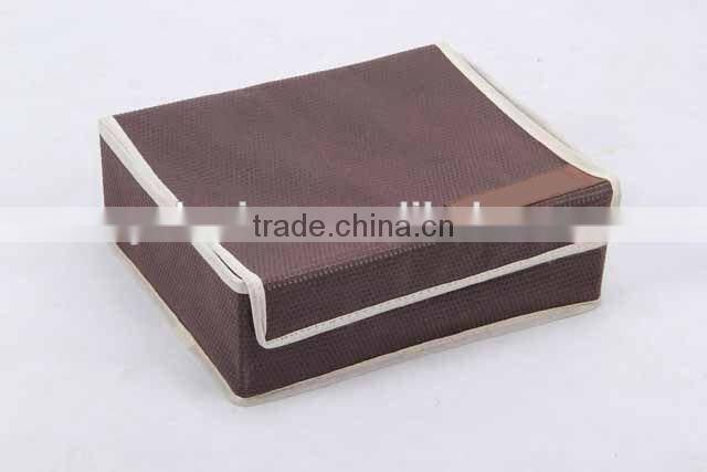 rectangular non-woven 12 lattice storage box