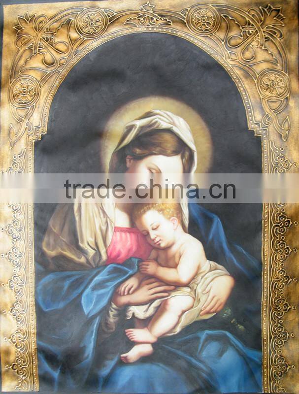 Saint Mary Oil Painting on Canvas