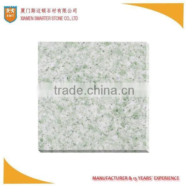 Brown and Black Veins Artificial Quartz Slab