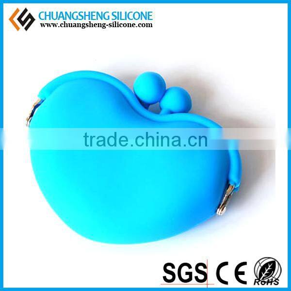 Come on!! Wholesales various size silicone coin bag, money case