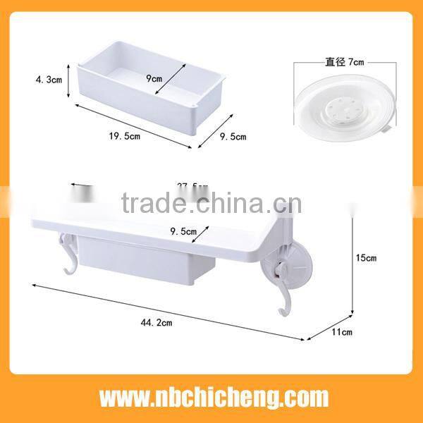 Bathroom rack/Bathroom hanging shower rack/Bathroom rack with suction cup