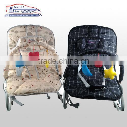 Blue color with good quality Baby rocker