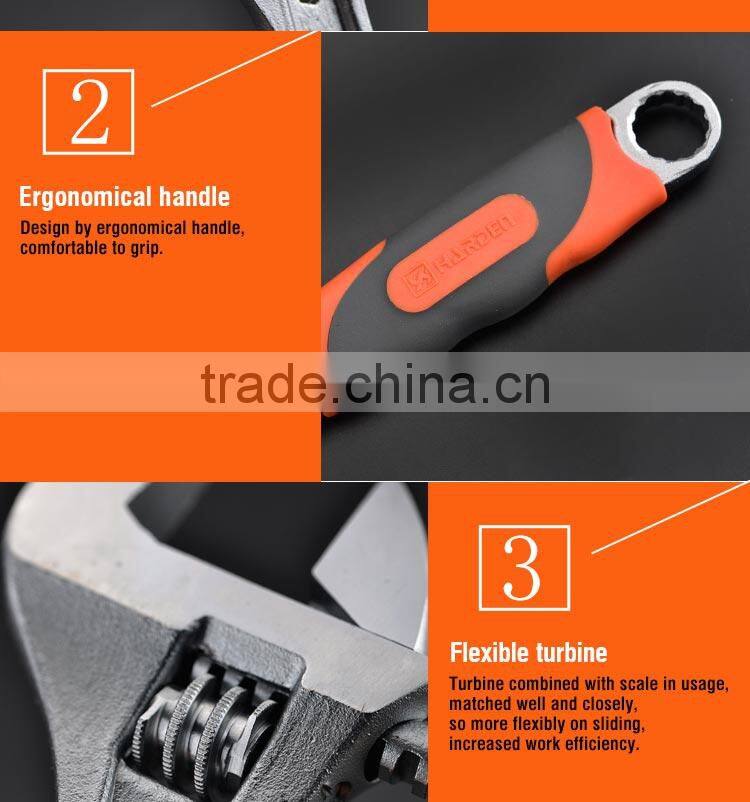 Professional adjustable wrench special wrenches furniture tools flexible adjustable wrench