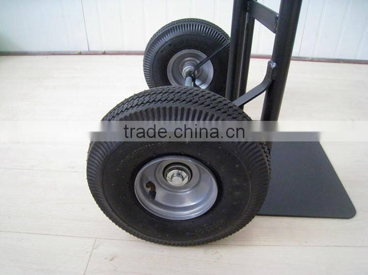 powder coating treated cargo carrier steel hand trolley for factory export