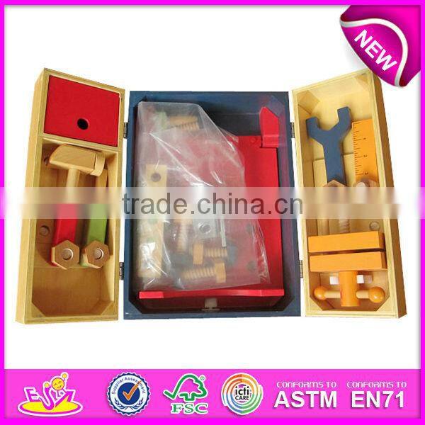 2016 best sale kids wooden hand tool toy, top popular wooden hand tool toy, Educational wooden hand tool toy W03D035