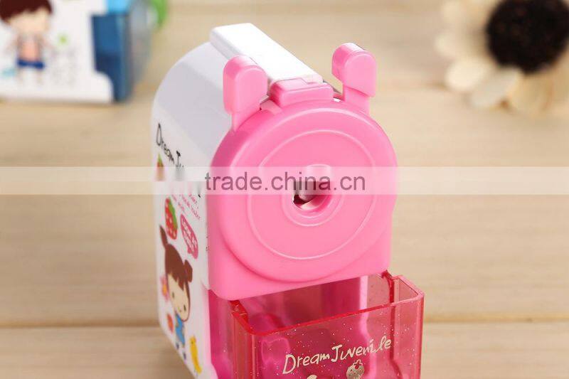 Two hole pencil sharpener