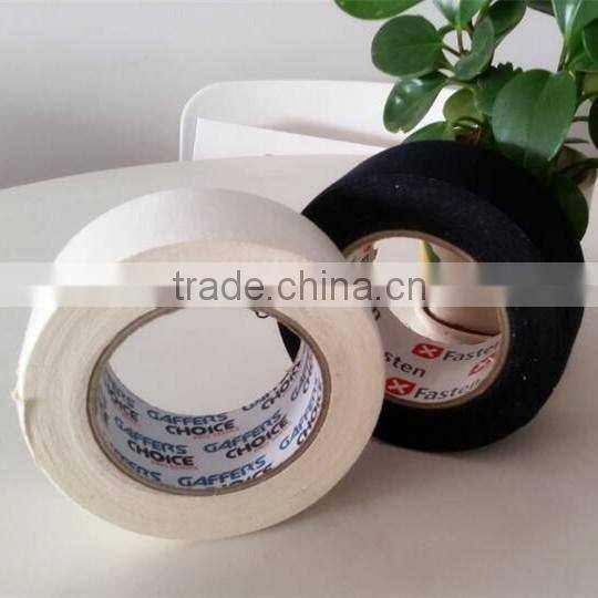 High Quality Gaffer Tape Matt Black tapes Non Reflective for Theatre and Stage Size Customized