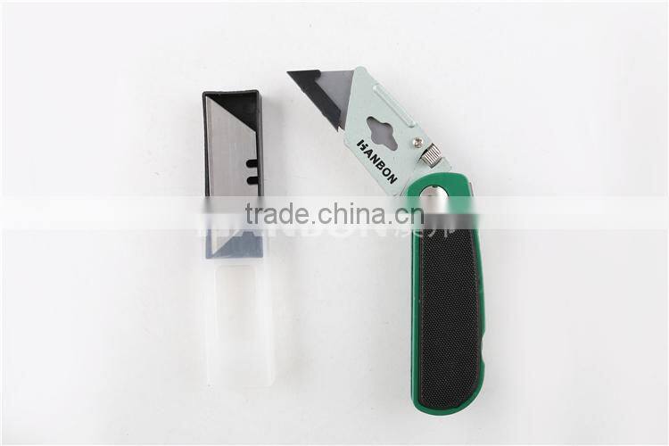 Carbon steel six blade quick-change folding cutting blade knife, utility knife/cutter/six blade