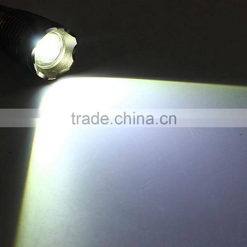2000LM XM-L T6 LED ZOOMABLE LED Flashlight Torch Light 18650+Charger Tactical Flashlight LEDs New