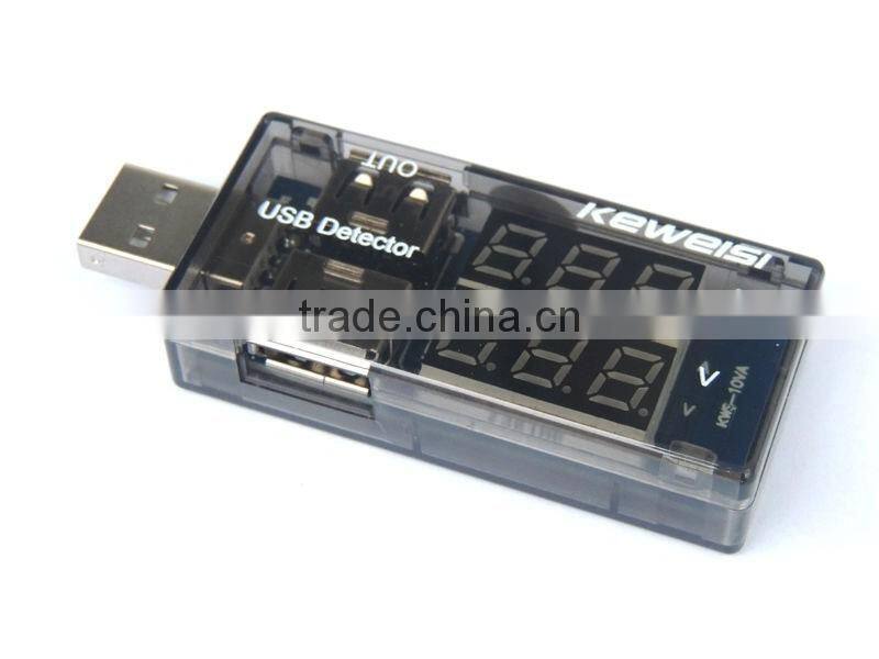 2016 hot USB Charger Doctor Current Voltage Charging Detector battery Voltmeter Ammeter