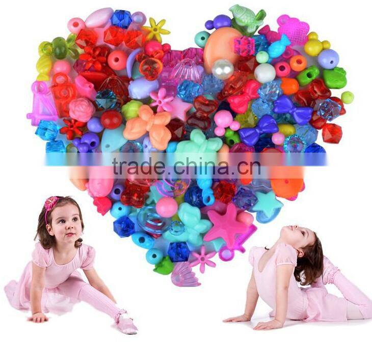 Creative Preschool Children handmade diy toy loose beads beaded toy 10 divisions selling educational toys hands Ability
