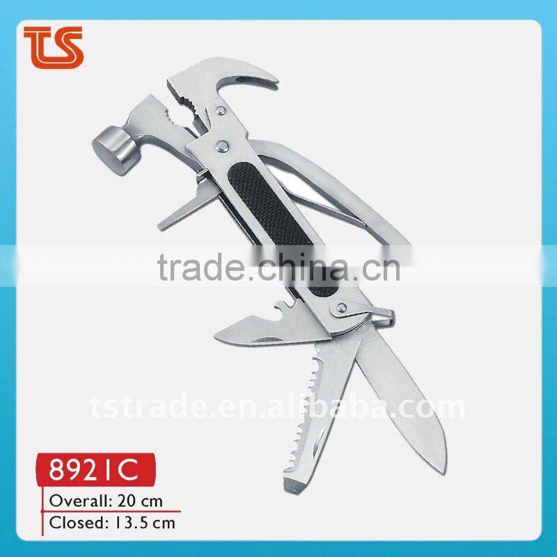 2014 New stainless steel multi cutler warrior tool with hammer(8921C)