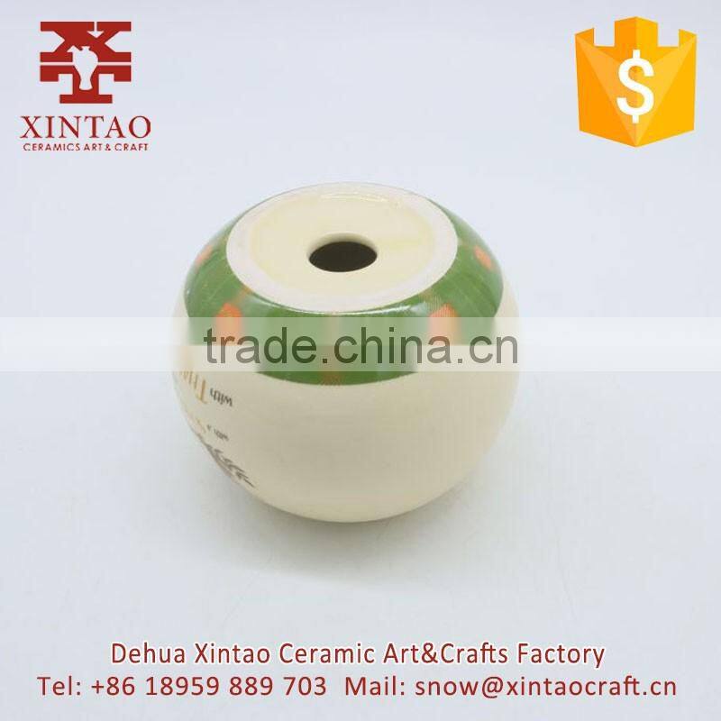 Fine square ceramic candle holder for Thanks Giving Day