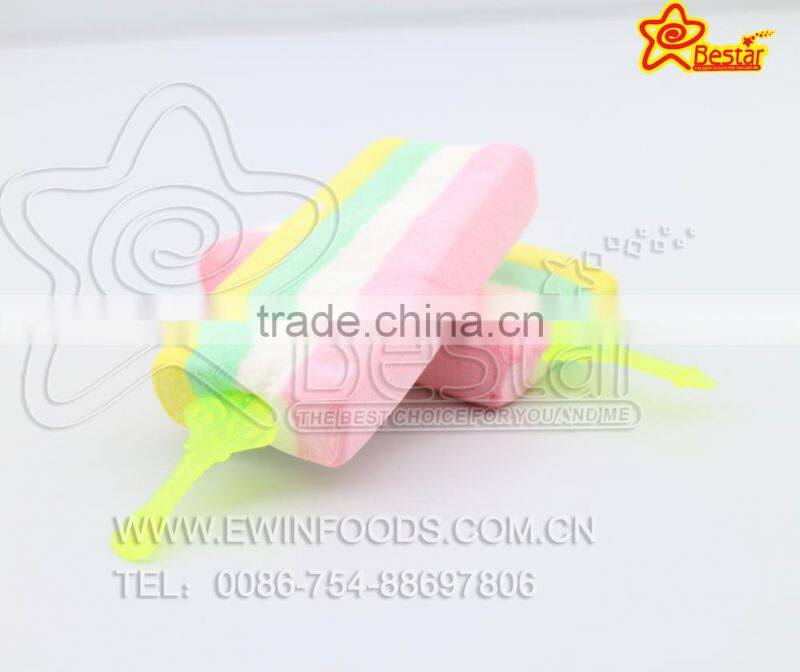 Rainbow Color Halal Ice Cream Marshmallow