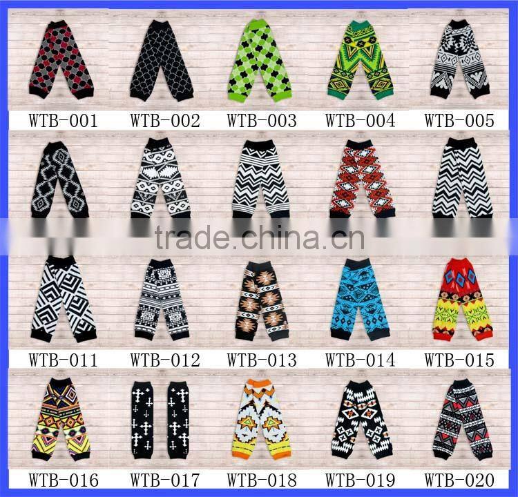 Wholesale football leg warmer 100% Cotton baby leg warmers knitted leg warmers