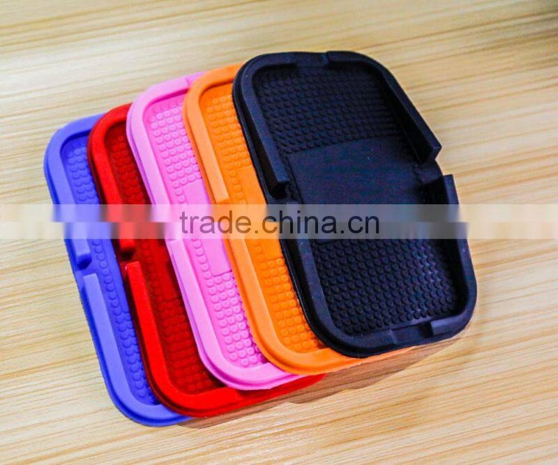Promotion item non slip silicone car mat mobile holder sticky, car accessories interior manufacturer