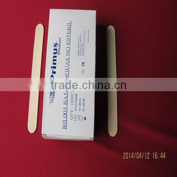 Birch Bark Tree Tongue Depressor Sticks Manufacture