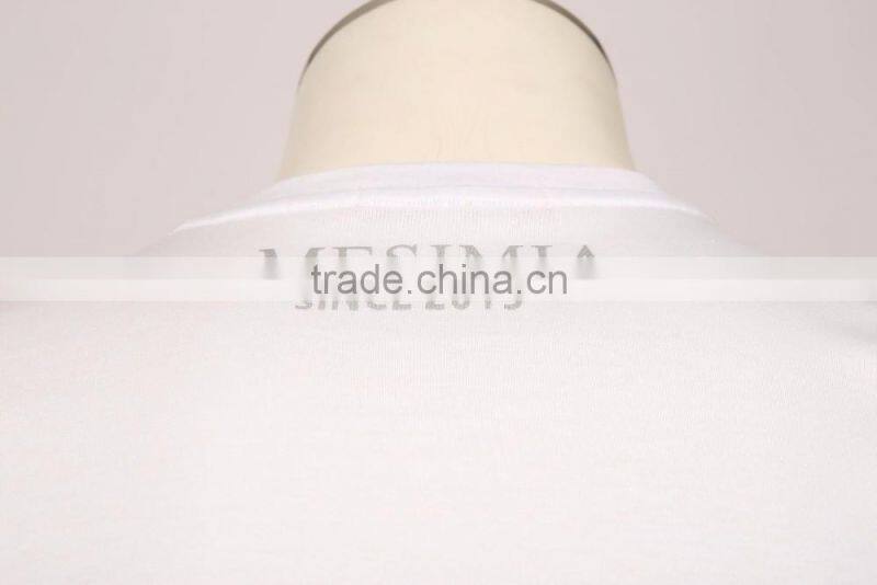 mens fashion slim design cotton plain mens t shirt