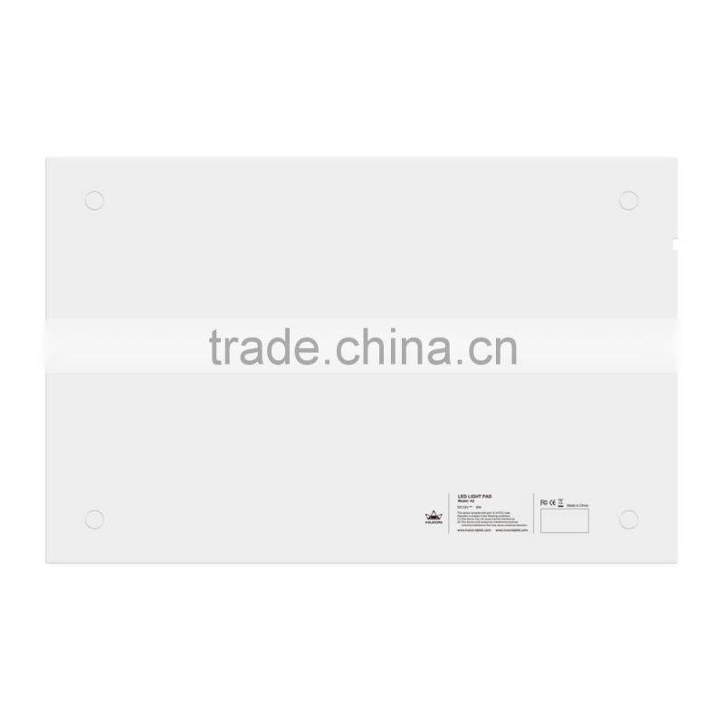 HUION high brightness aluminum frame led graphics tablet drawing tracing led light pad