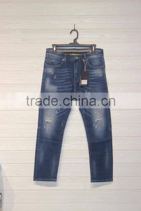 GZY Young 4 New Style For Men Jeans Ripped Wholesale Price Stock 2017