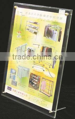 Pretty menu board wholesale 4x6 picture frames acrylic displayer