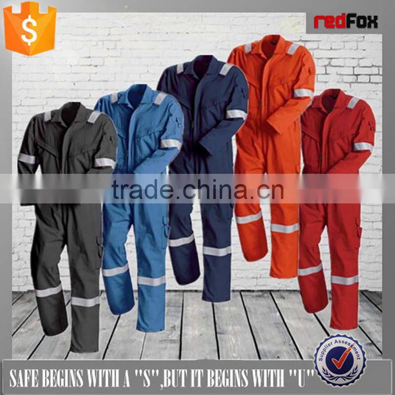 reflective safety work coverall