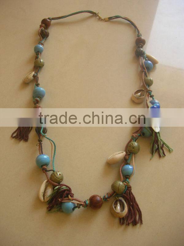 Multi colored Bead Necklace