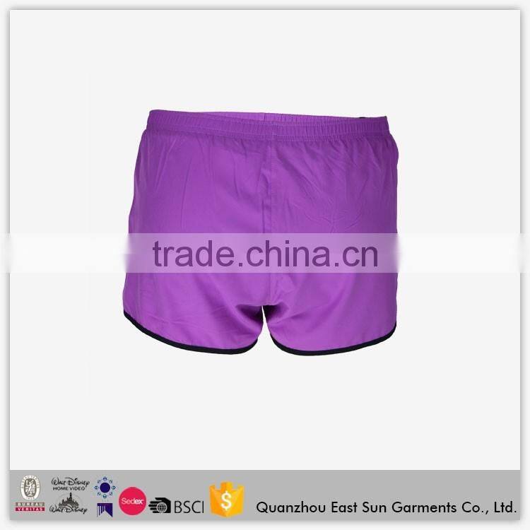 Top Quality Latest Design Hot Sexy Women's Fitness Apparel Colorful Running Sport Shorts With Double Layer Yoga Pants