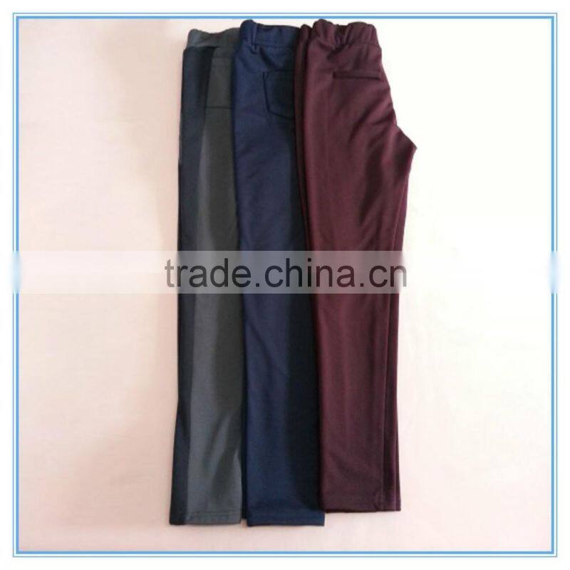 OEM fitness elasticity lady polyester casual pencil pants Women high waisted slim stretch leggings Sexy and comfotable trousers