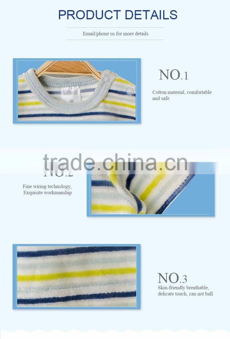 Cotton Kids T Shirt Striped Baby Boys T Shirt