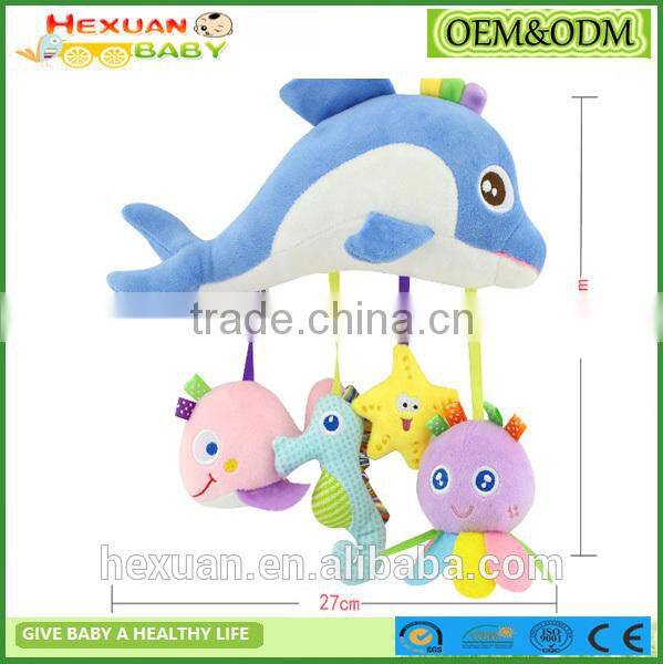 hot sale baby toddler car bed stroller crib cot pram hanging musical spiral activity