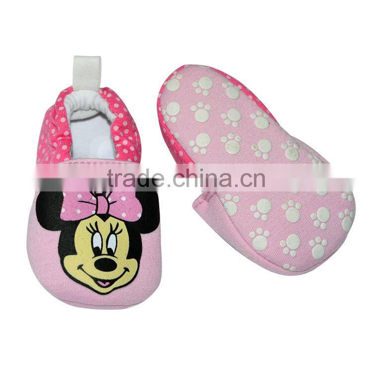 Adorable Mickey face printed Baby shoes