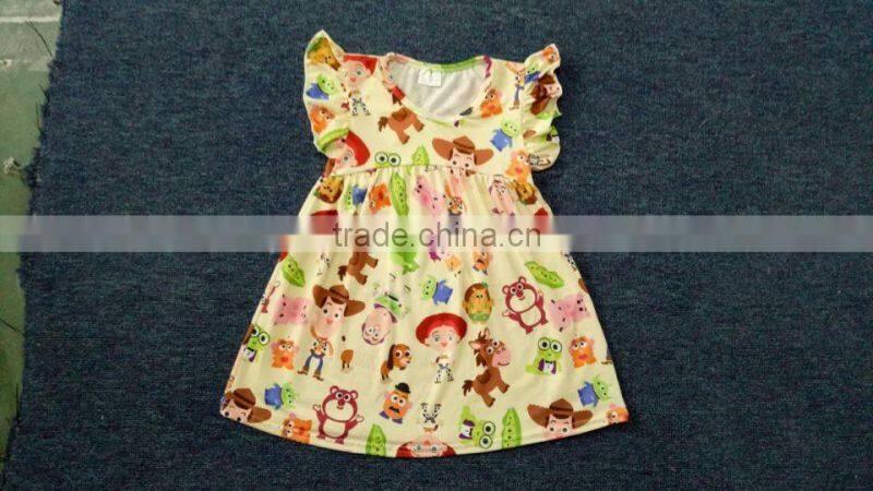 2017 wholesale summmer baby girls outfit pretty boutique clothing sets 4th of July dress