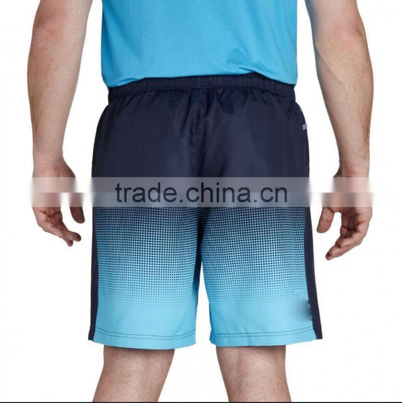 Dry Fit Printed High Waisted Lightweight Training Breathable Gym Shorts Men