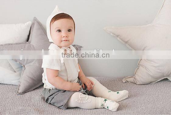 cute baby cotton socks, silicone print baby socks