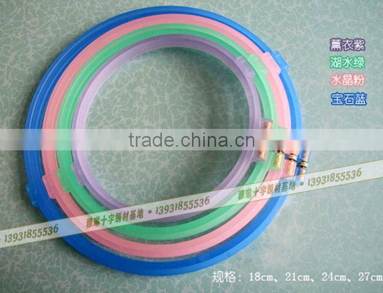 Wholesale 24cm Embroidery hoop cross stitch supplies made in China High quality embroidery hoops