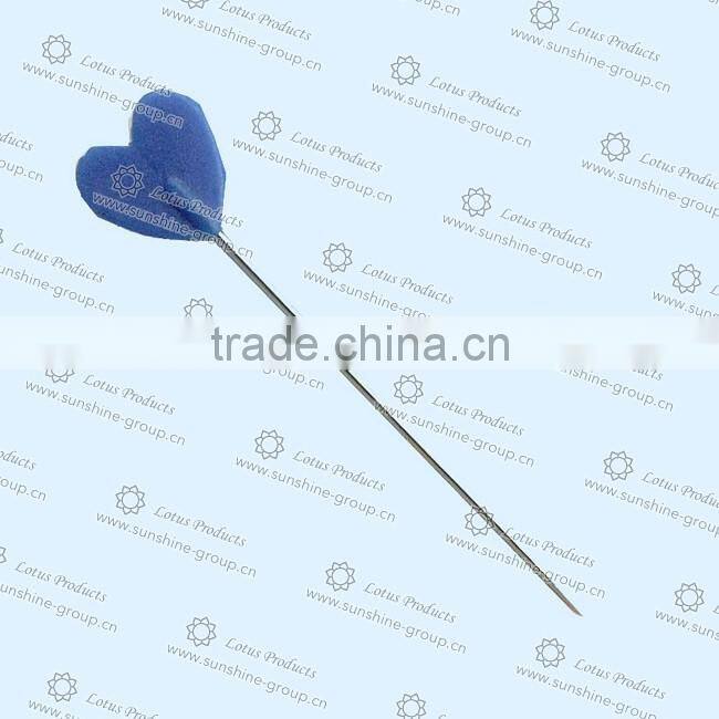 28 mm Heart Shaped Head Pearl Head Pin