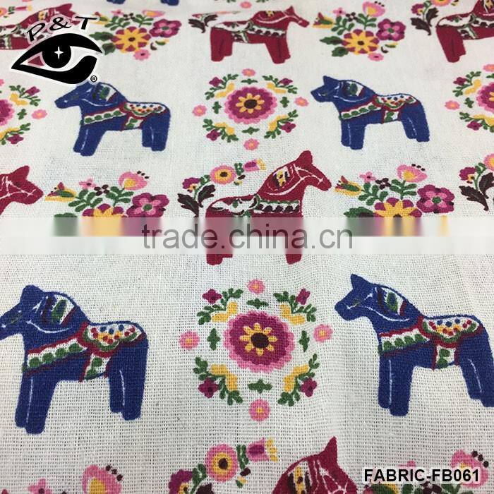 Handmade Linen Striped Cotton Fabric Canvas Cloth Patchwork Decoration Groceries Printed Fabric For Sewing Cut Home Supplies