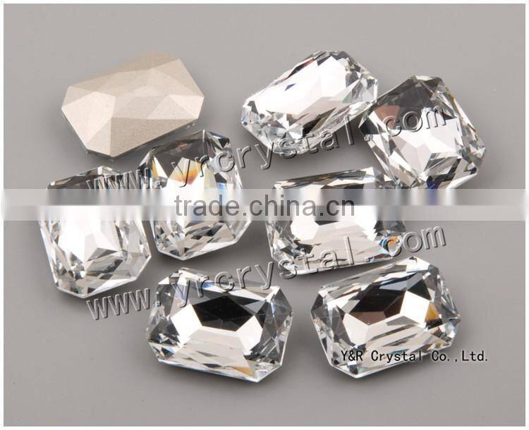 crystal beads octagon stones for jewelry beads accesories
