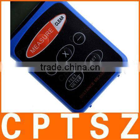 18M Precision ultrasonic distance meter with laser pointer and calculator