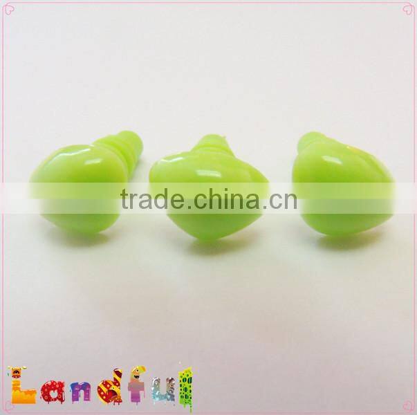12mm Grass Green Apple Color Safety Nose Triangle Nose Doll Nose