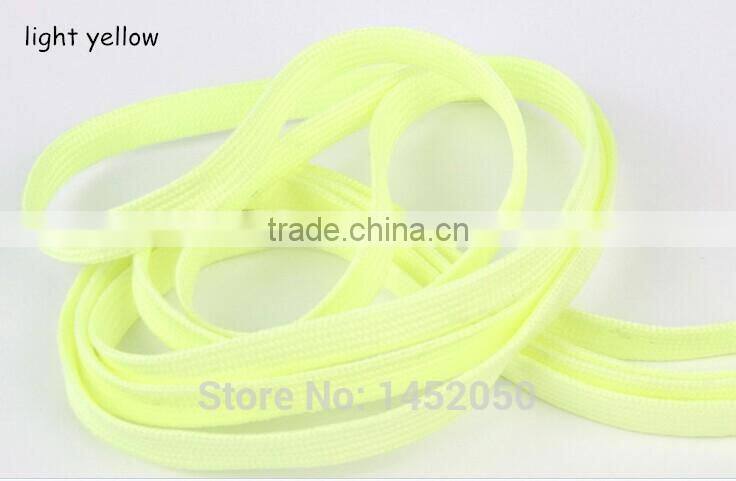 Luminous Shoelaces Glow In The Dark Shoelaces Fluorescent Shoelace For Sport Flat Shoe 100cm * 5 Different Colors