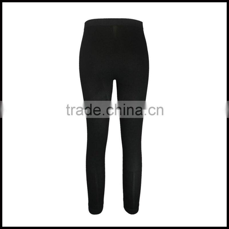 W15-ACC-W-01-PE Black Women Pants Thermal Sports Inner Wear Winter