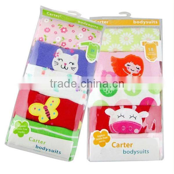 wholesale 100% organic cotton baby girl boy short sleeve bodysuits