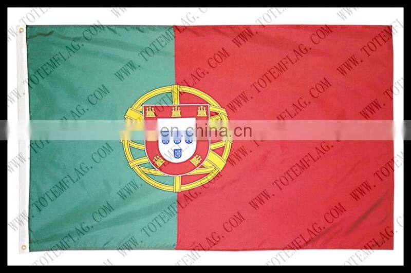 3x5 ft Printing Polyester Flag Portugal To Print , Portugal Flag
