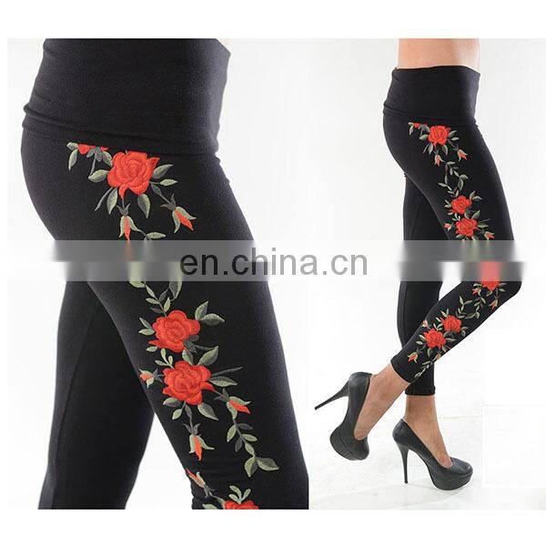 Custom printed gym clothing yoga pants ladies sexi fitness wear