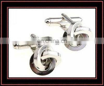 2016 new design make hardware metal knots fashional men's jewelry cufflinks