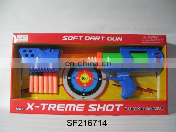 N+POPULAR ITEM--SOFT BULLET GUN.SUPER SHOT GUN WITH TARGET.SF216717